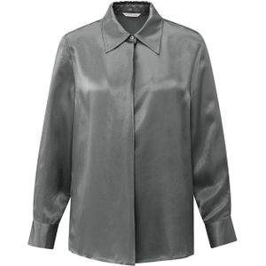 YAYA Blouse lange mouw 01-701326-510 Grijs