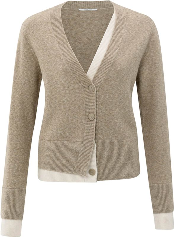 Yaya - Vest - Kaki - Dames