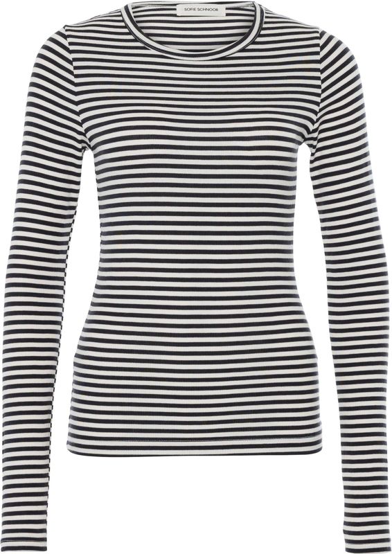 Sofie Schnoor - Petriciasw - Gestreept Dames-T-shirt - Lange Mouwen