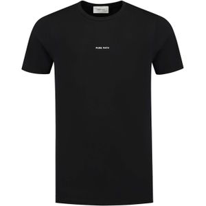 Pure Path T-shirt zwart (Maat: L) - Fotoprint - Halslijn: Ronde hals,