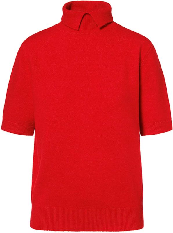 Beaumont - BRIANA - Trui - Rood - Effen - Halslijn Polokraag