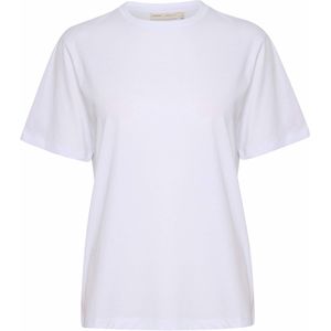 InWear T-shirt wit (Maat: S) - Effen - Halslijn: Ronde hals,
