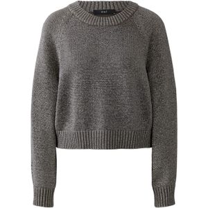 OUI - 0094298 - Pullover - Taupe