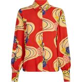 Blouse dames - King Louie - Rood/Multicolour