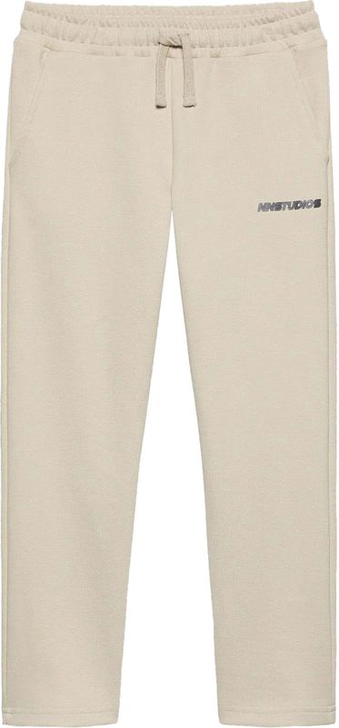 NIK & NIK Orlando Sweatpants jongens broek beige (Maat: 128) - Effen