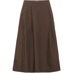Karen By Simonsen Dames rok bruin (Maat: 38) - Effen
