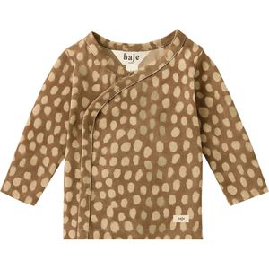 Baje Studio Meisjes longsleeve beige (Maat: 68) - Animal - Baby