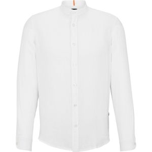Boss Orange Overhemd lange mouw wit (Maat: L) - Effen