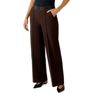 Broek met elastische band