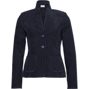 B Three - Blazer - Blauw - Effen