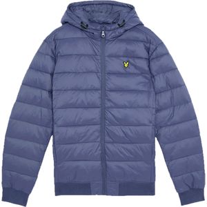 Lyle & Scott Jas blauw (Maat: M) - Effen