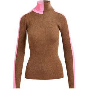 Essentiel Antwerp Trui bruin (Maat: XL) - Halslijn: Col,