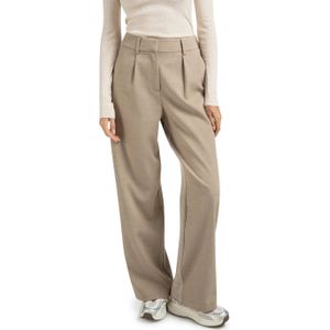 YAYA - Woven Wide Leg - Broek - Beige