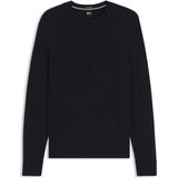 BOSS Menswear - Kabelgebreide Trui - Wol en Kasjmier