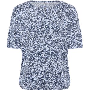Olsen T-shirt blauw (Maat: 38) - Halslijn: Ronde hals,