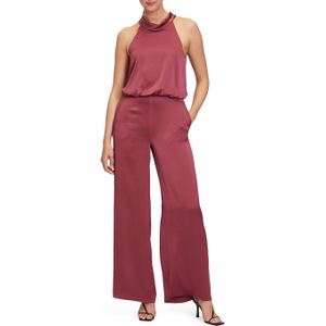 Vera Mont Overall jumpsuit rood (Maat: 40) - Halslijn: Ronde hals,