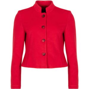 B Three Jas rood (Maat: 38) - Effen