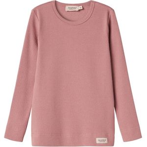 MarMar Copenhagen Longsleeve roze (Maat: 92) - Effen - Halslijn: Ronde hals,