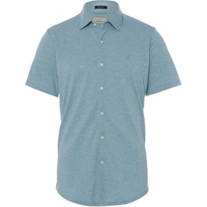 Dstrezzed Overhemd lange mouw blauw (Maat: M) - Effen