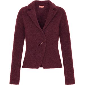 No man's land Blazer bordeaux (Maat: L) - Effen