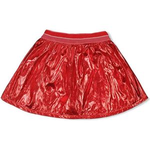 Jubel Rok rood (Maat: 140) - Metallic