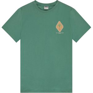Kultivate T-shirt groen (Maat: L) - Fotoprint - Halslijn: Ronde hals,