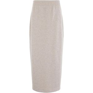 Moscow Dames rok beige (Maat: L) - Mélange
