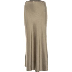 Rino & pelle Dames rok beige (Maat: 34) - Effen