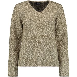 Bloomings - Vest Melange - Groen - Dames