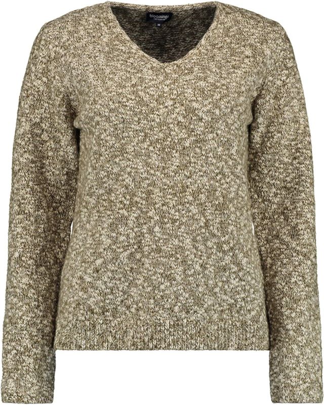 Bloomings - Vest Melange - Groen - Dames