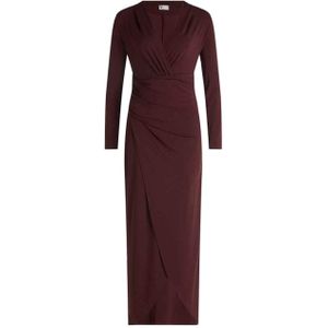 Vera Mont - Wikkel Avondjurk - Rood - Glitter