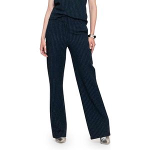 Geisha - 51841-20 - Pantalon - Blue - Hoge Taille - Straight Leg