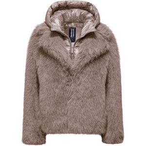 Bomboogie Dames jas beige (Maat: L)