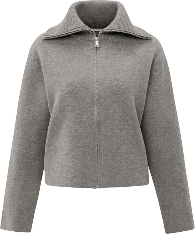 YAYA Sweatvest Kraag