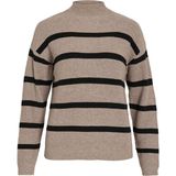 Vila - Ril Mock - Gebreide Top - Hoge Hals - Lange Mouwen