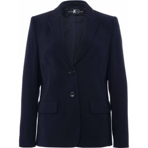 LUISA CERANO Blazer blauw (Maat: 38) - Effen