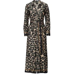 K-Design Jurk groen (Maat: S) - Halslijn: V-hals,