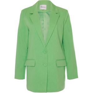 My Essential Wardrobe Blazer groen (Maat: 40)