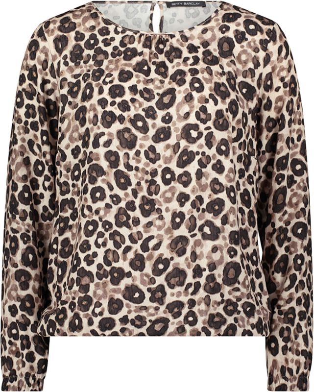 Betty Barclay - Blouse 252-89221644 - Dames Blouse - Luipaarddessin