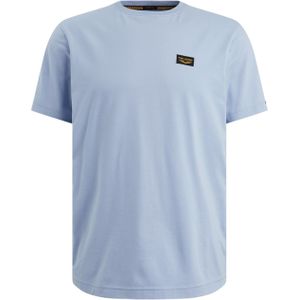 PME Legend Heren t-shirt blauw (Maat: 2XL) - Effen - Halslijn: Ronde hals,