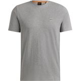 Boss Orange T-shirt grijs (Maat: 3XL) - Effen - Halslijn: Ronde hals,