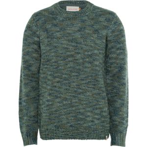 Revolution Heren trui groen (Maat: M) - Halslijn: Ronde hals,