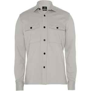 Genti Overshirt lange mouw beige (Maat: XL) - Effen