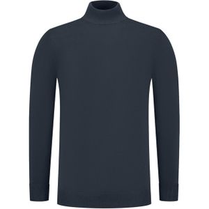 Pure Path Trui blauw (Maat: XL) - Halslijn: Opstaande kraag,