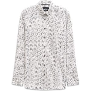 bugatti - Overhemd - Navy - Regular Fit - Lange Mouw