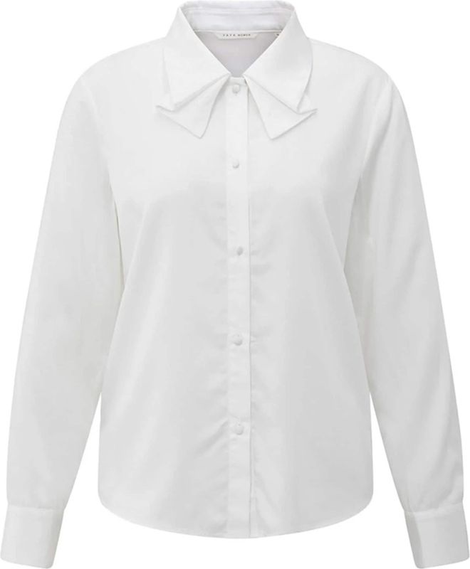 YAYA Blouse lange mouw 01-201187-511 Wit