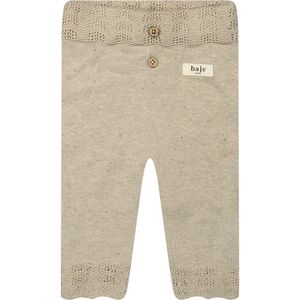 Baje Studio uniseks broek  beige (Maat: 62) - Effen - Baby