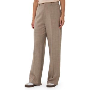 Esqualo - Wide Leg Broek - Beige