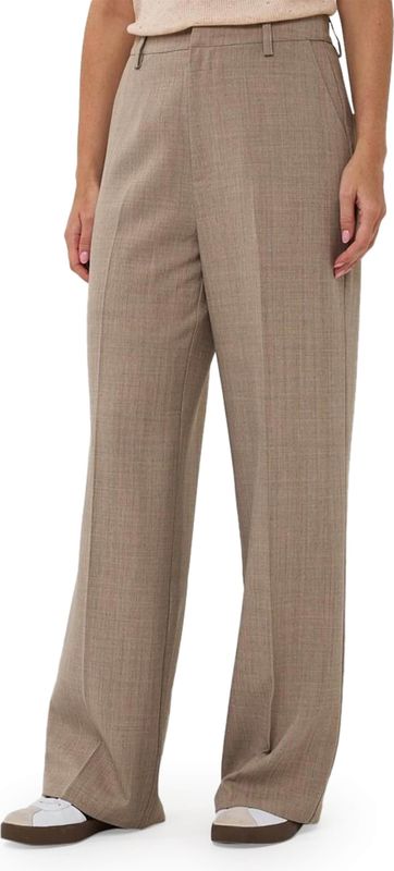 Esqualo - Wide Leg Broek - Beige