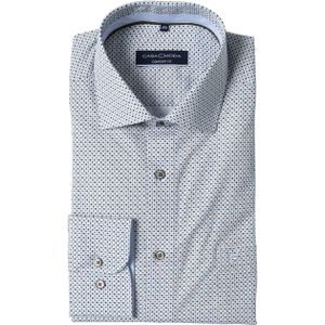 Casa Moda Overhemd groen, Bedrukt